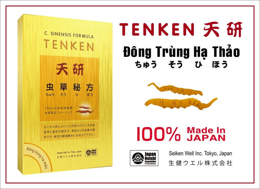 Ưu điểm đặc biệt của Ðông Trùng Hạ Thảo Tenken